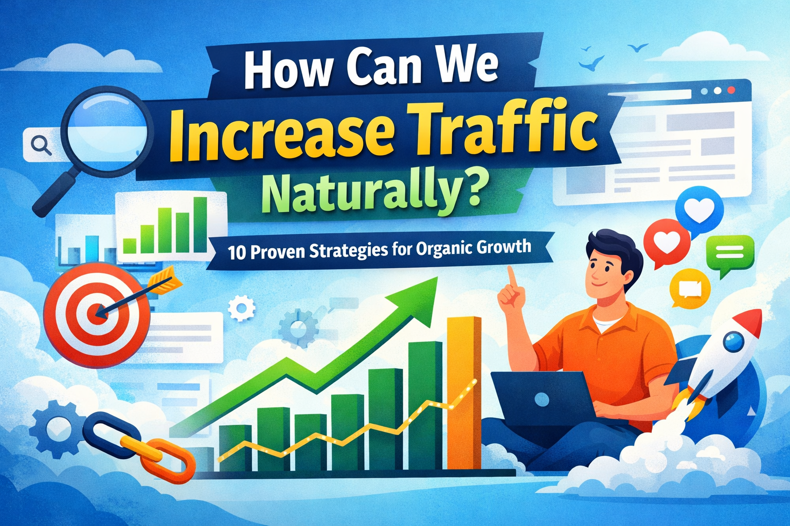 How can we increase traffic naturally