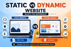 Static vs Dynamic Website
